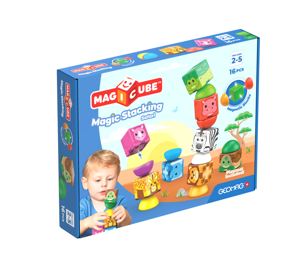 Geomag Magicube Safari 16 dílků