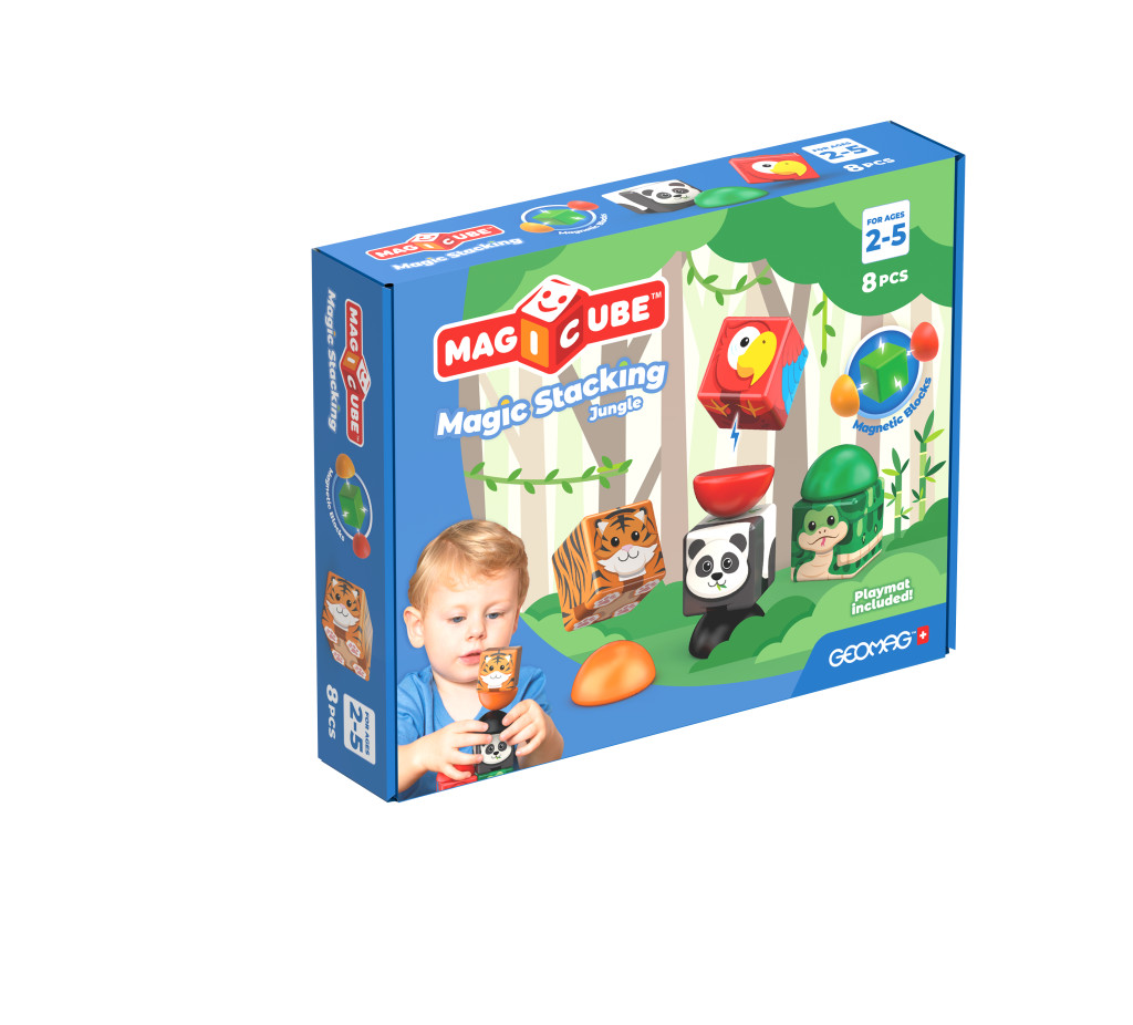Geomag Magicube Džungle 8 dílků