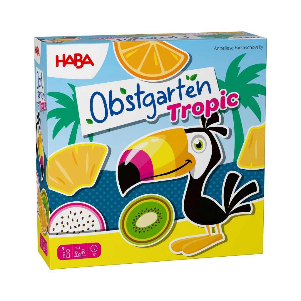 Haba Spoločenská kooperatívna hra pre deti Ovocný sad Tropic od 3 rokov
