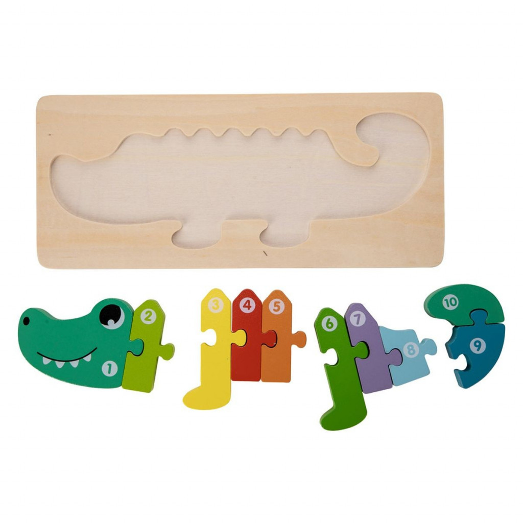 FREEON Free2Play Drevené puzzle Crocodile