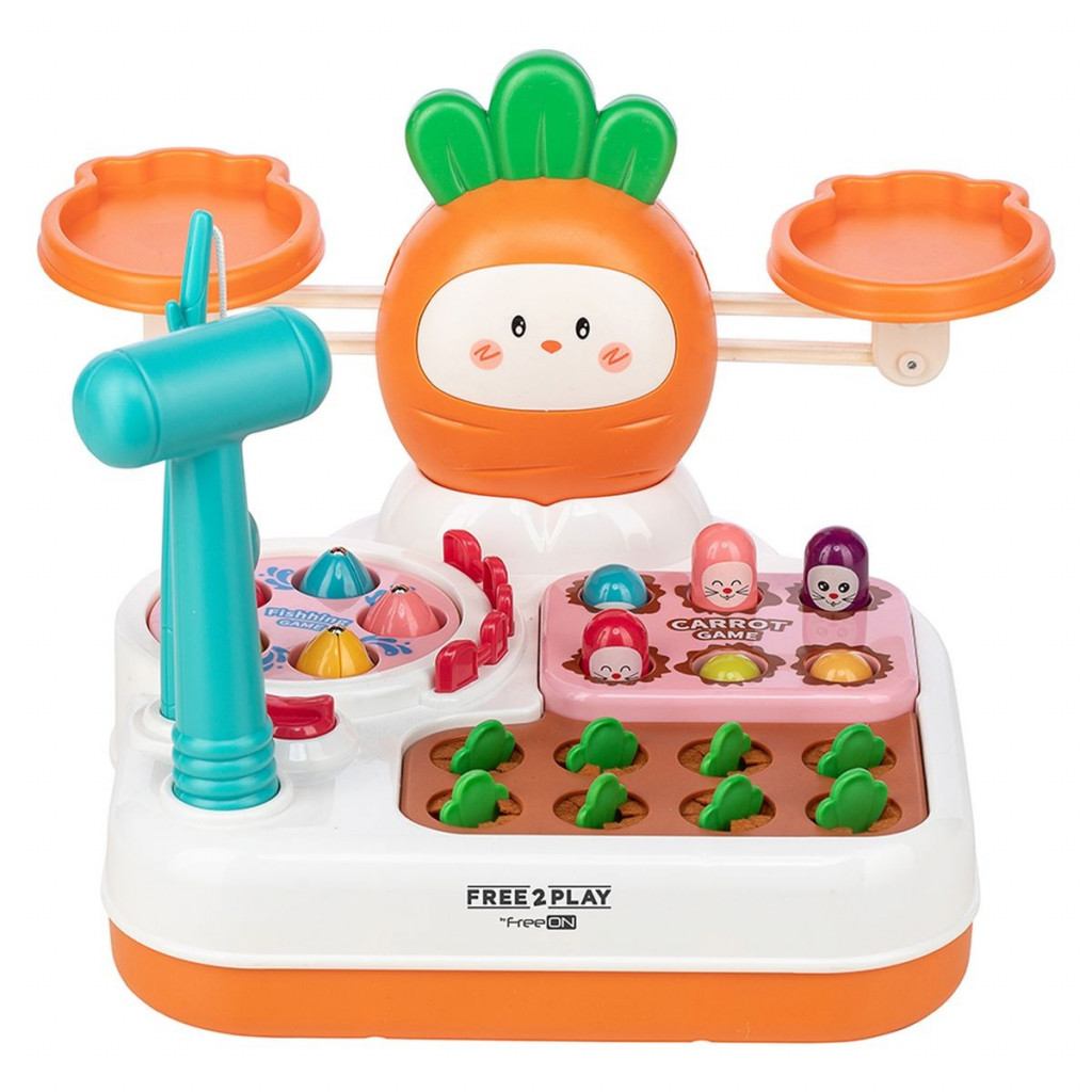 FREEON Free2Play Interaktívna hračka 4v1 Carrot