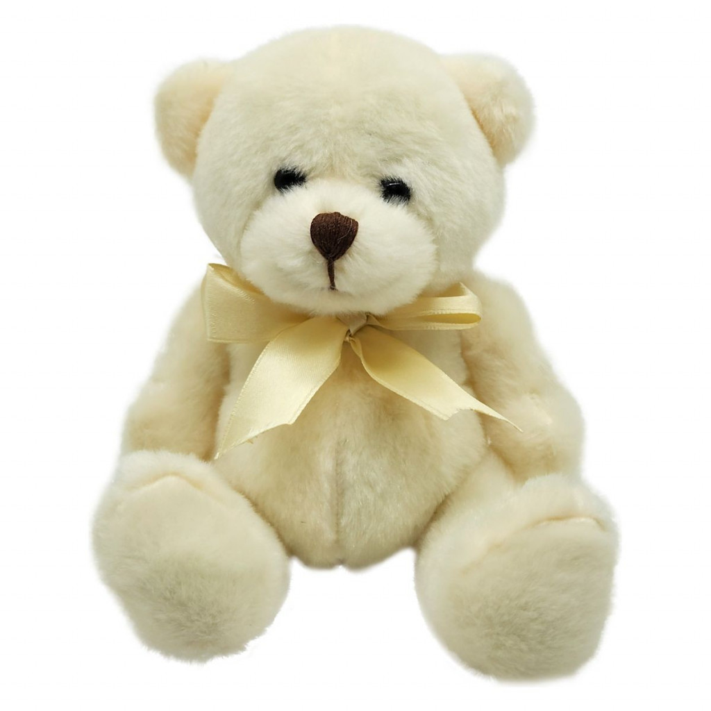 FREEON Free2Play Plyšový medvedík Milo 15 cm White