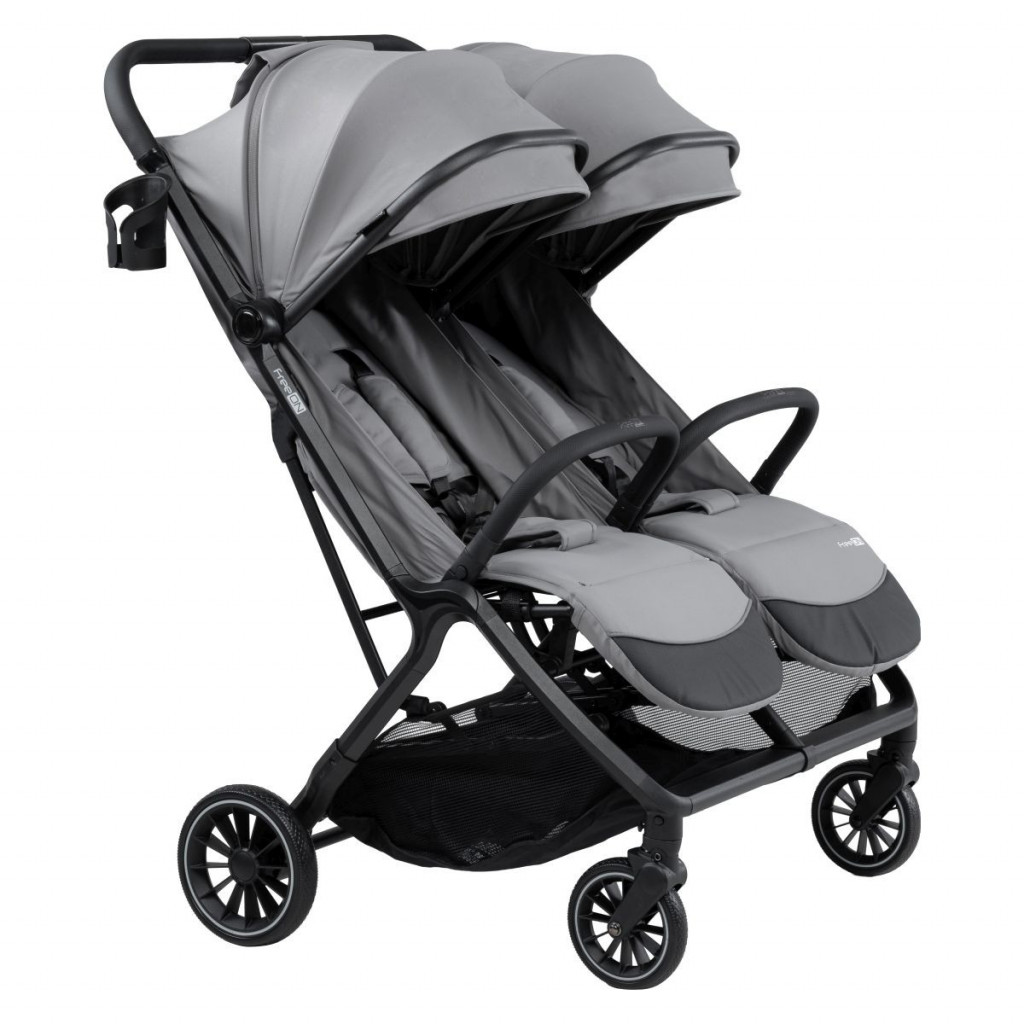 FREEON Kočík pre dvojčatá Twin Plus Grey
