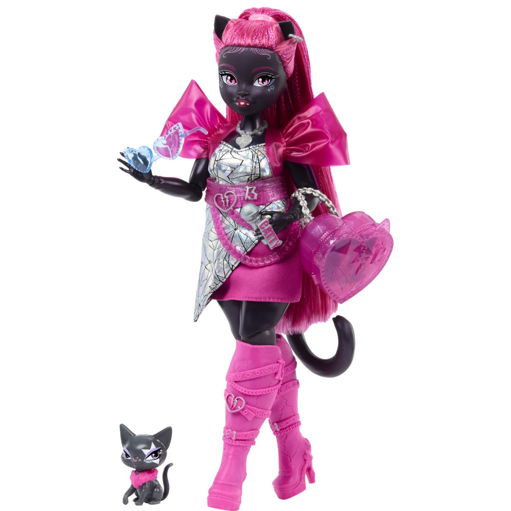 Mattel Monster High BÁBIKA MONSTERKA - CATTY