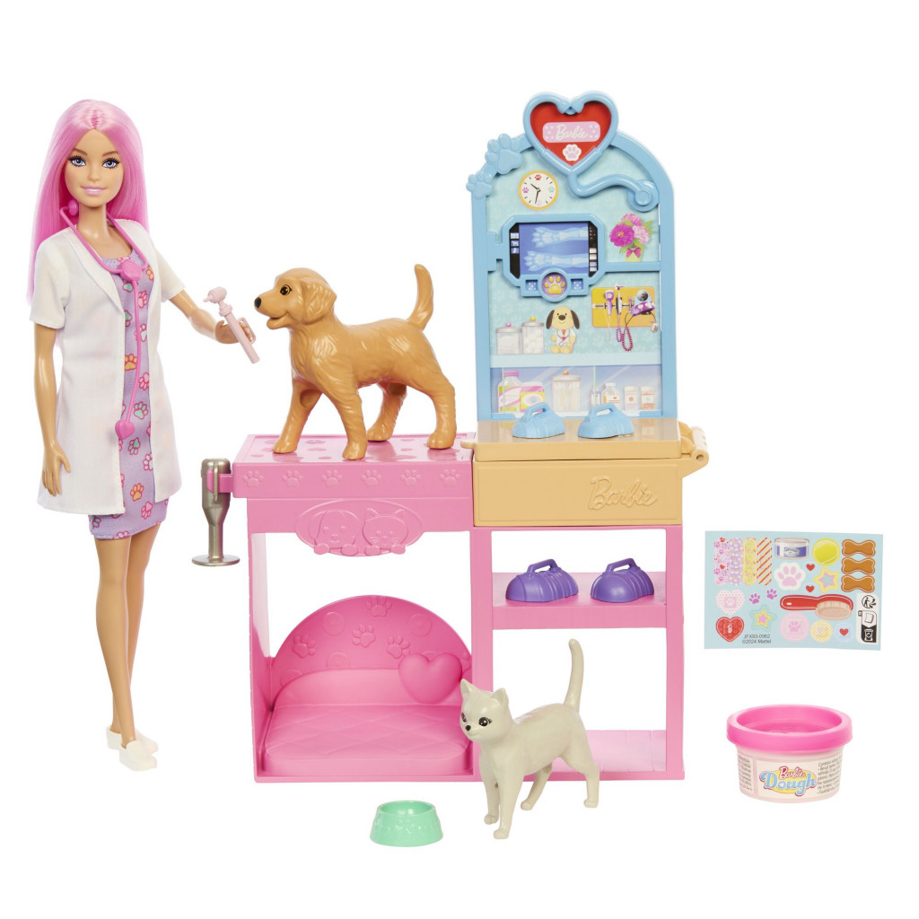Mattel Barbie veterinárka herný set