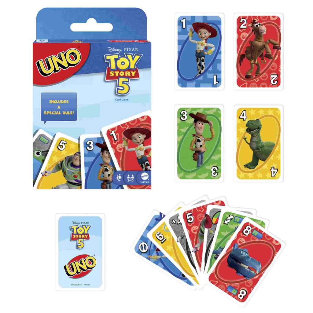 Mattel UNO PRÍBEH HRAČIEK 5
