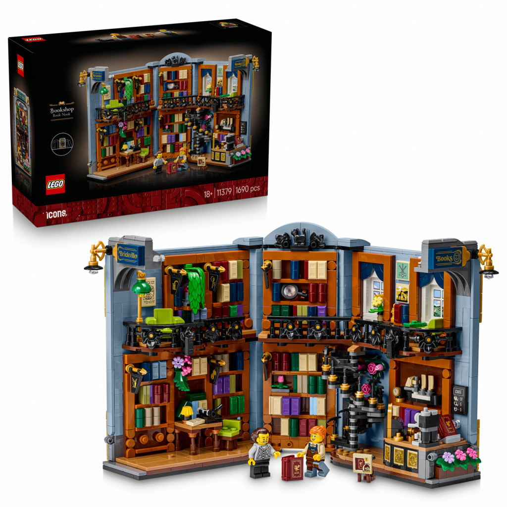 Lego® Knižná zarážka: Kníhkupectvo