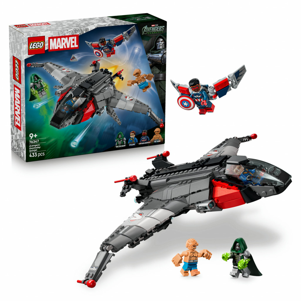 Lego® Avengers: Doomsday Tryskáč Quinjet