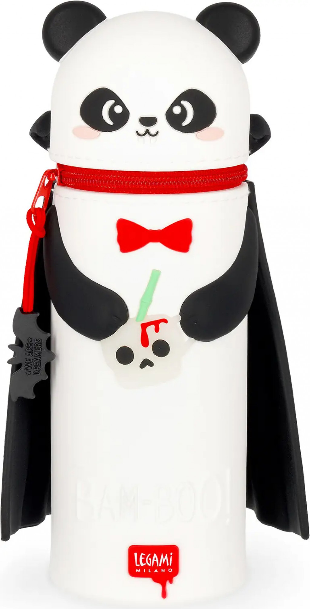Legami Peračník Legami Kawaii 2-in-1 Silicone Pencil Case - Bam-Boo