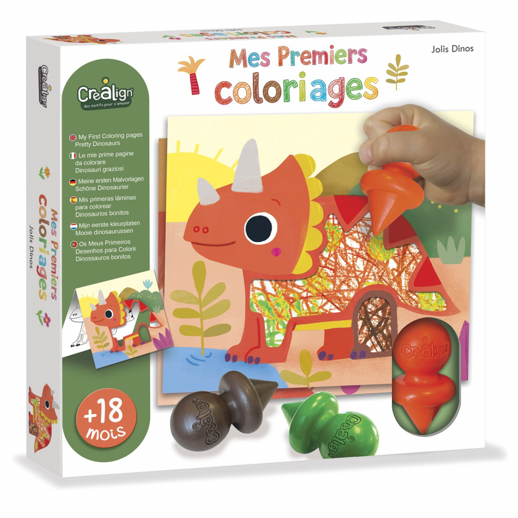Créa Lign Moje prvé omaľovánky Dinosaury