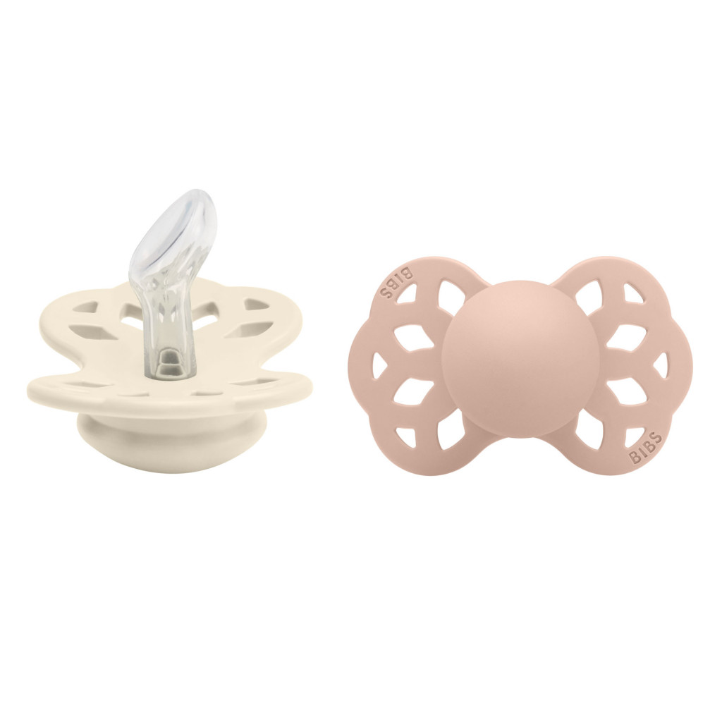 Všetky značky||BIBS Infinity anatomické BIBS Infinity anatomické cumlíky zo silikónu 2ks - veľkosť 1 (Ivory / Blush)