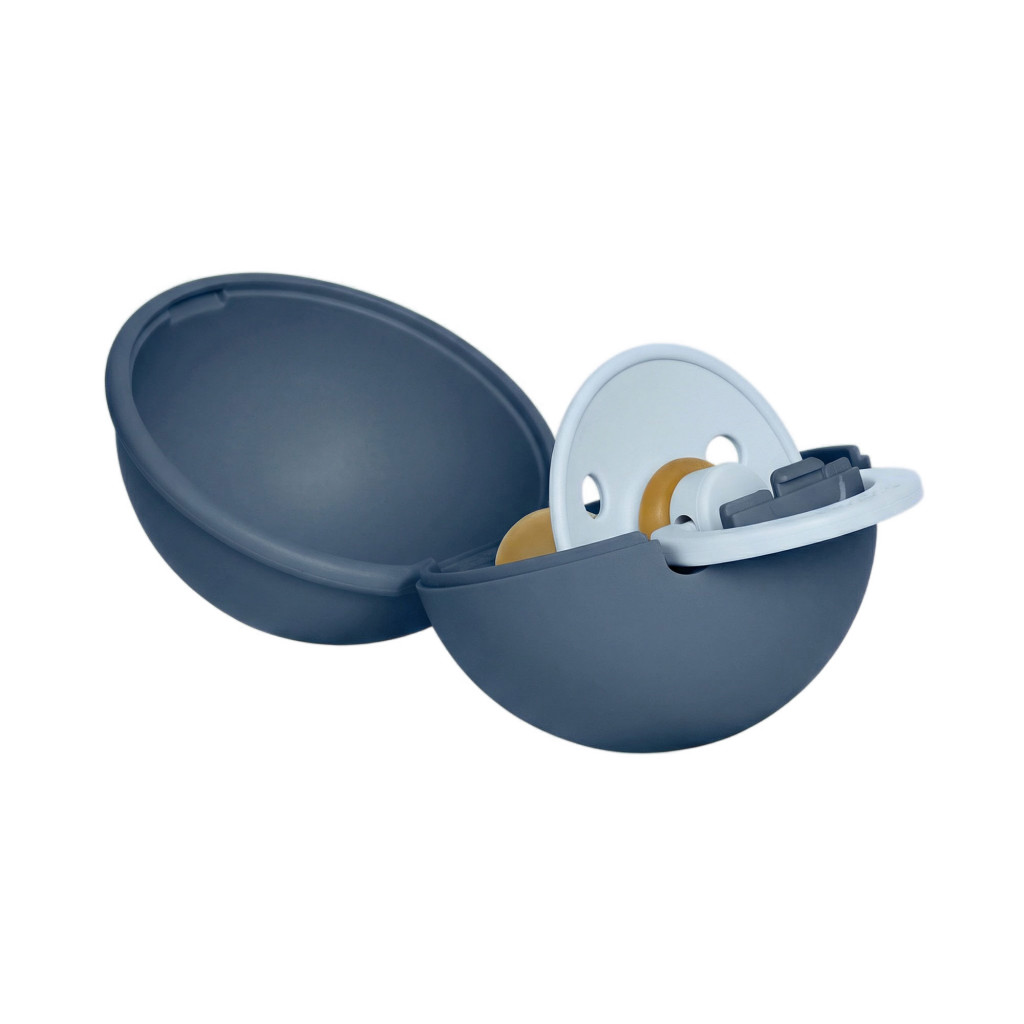Všetky značky||BIBS Colour okrúhle||BIBS BIBS krabička Mini a Colour cumlík - veľkosť 2 (Baby Blue & Steel Blue)
