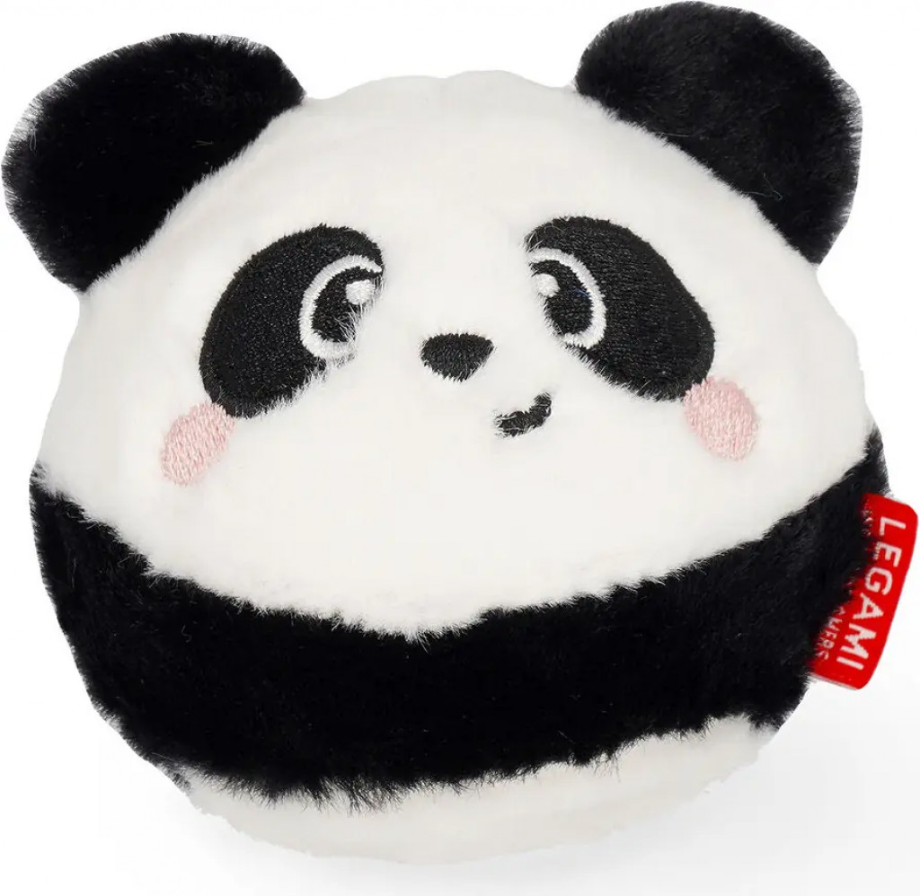 Legami Plyšová skákacia loptička Legami Bouncing Gang Bouncy Ball - Panda