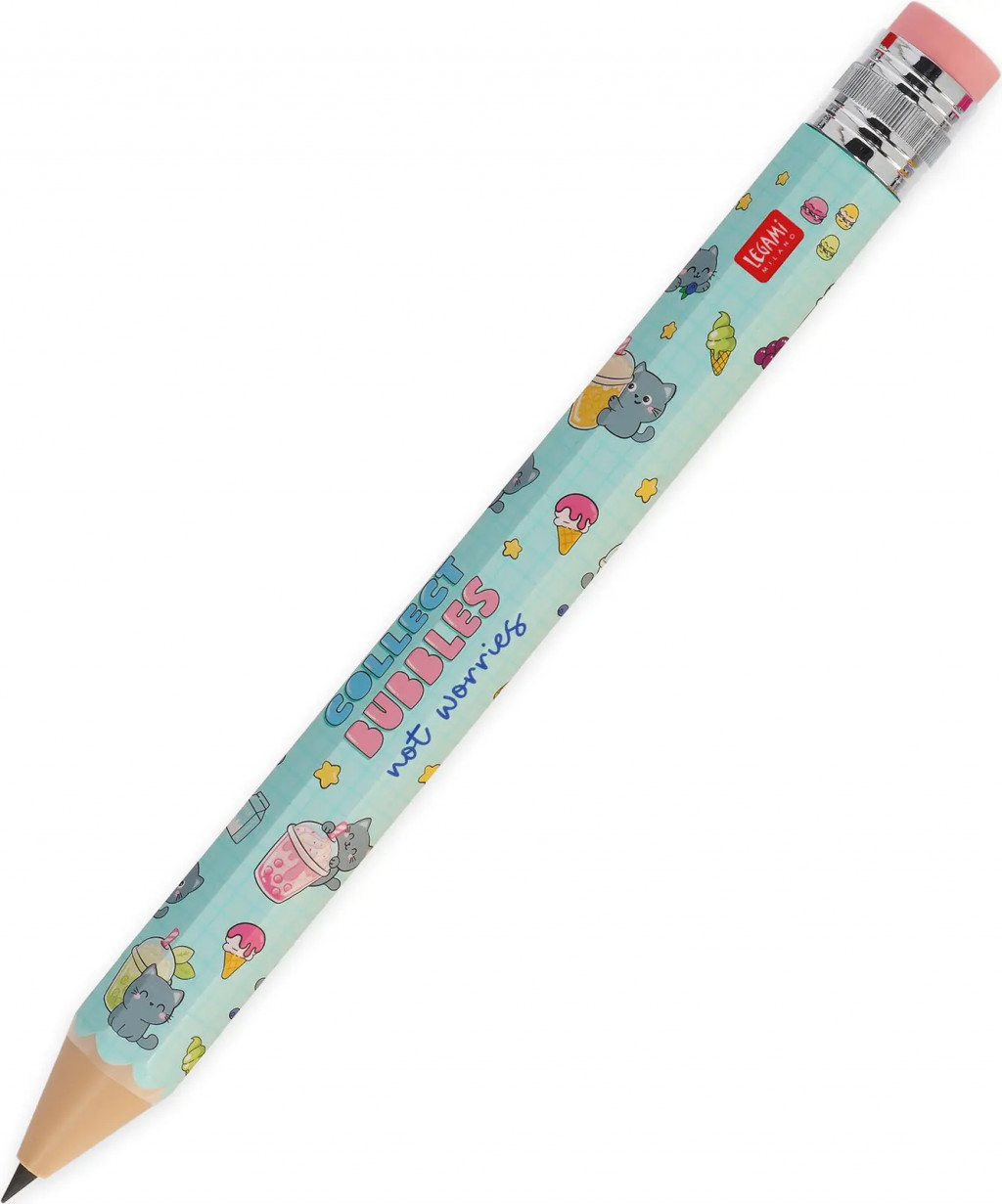 Legami Jumbo ceruzka Legami Magic Pencil Jumbo Pencil - Kitty
