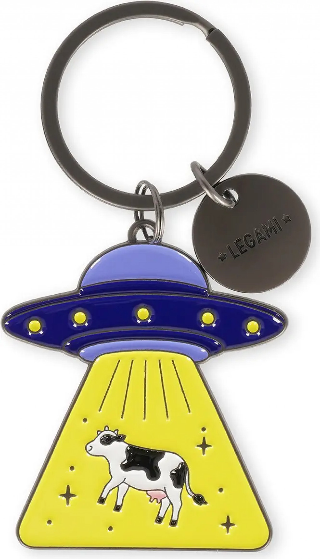 Legami Prívesok na kľúče Legami What A Key Ring Enamel Key Ring - Space