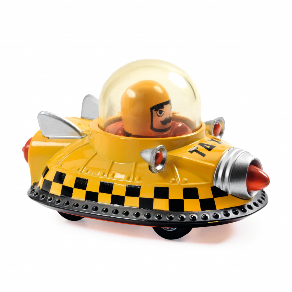 DJECO Kovové autíčko Crazy Motors Space Taxi