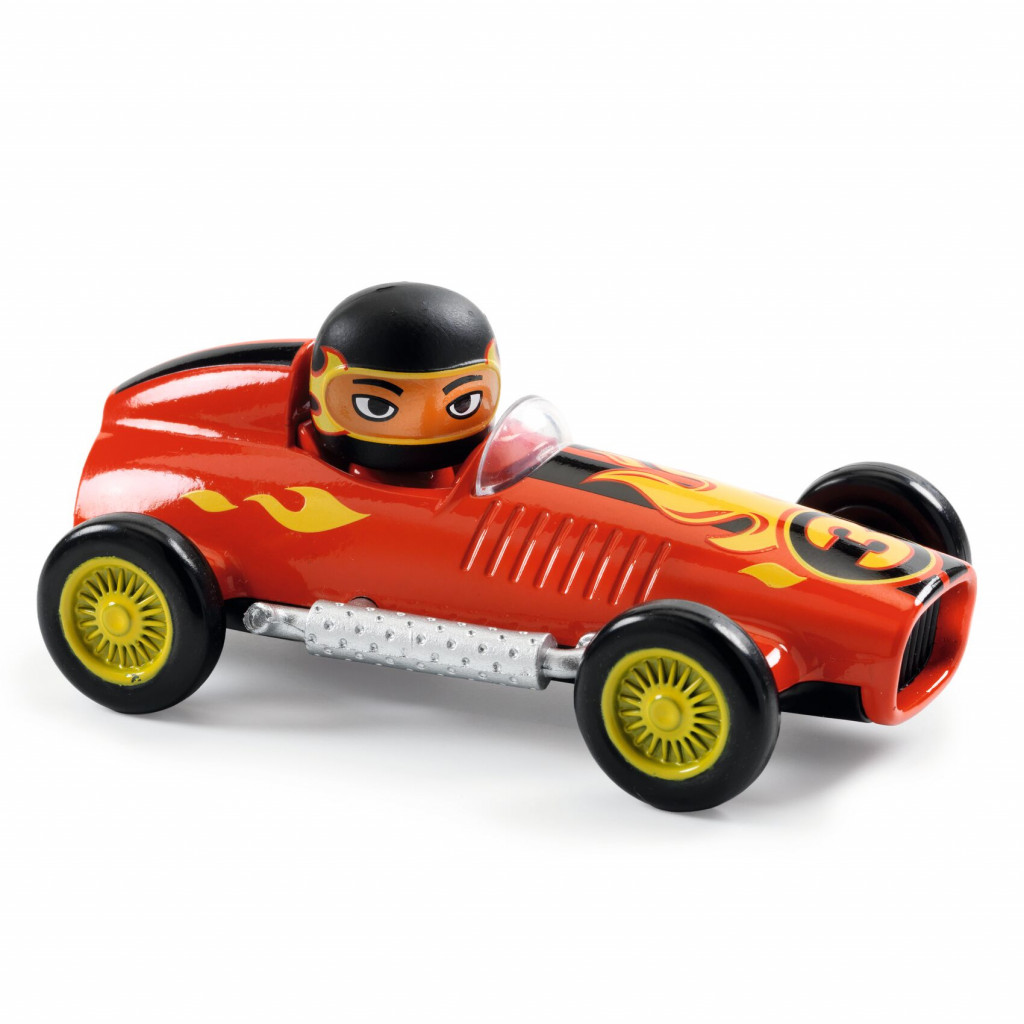 DJECO Kovové autíčko Crazy Motors Red Super Speed