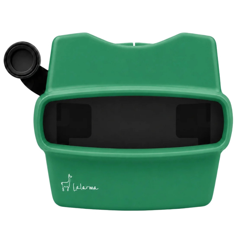 Lalarma Retro 3D prehliadač obrázkov Green