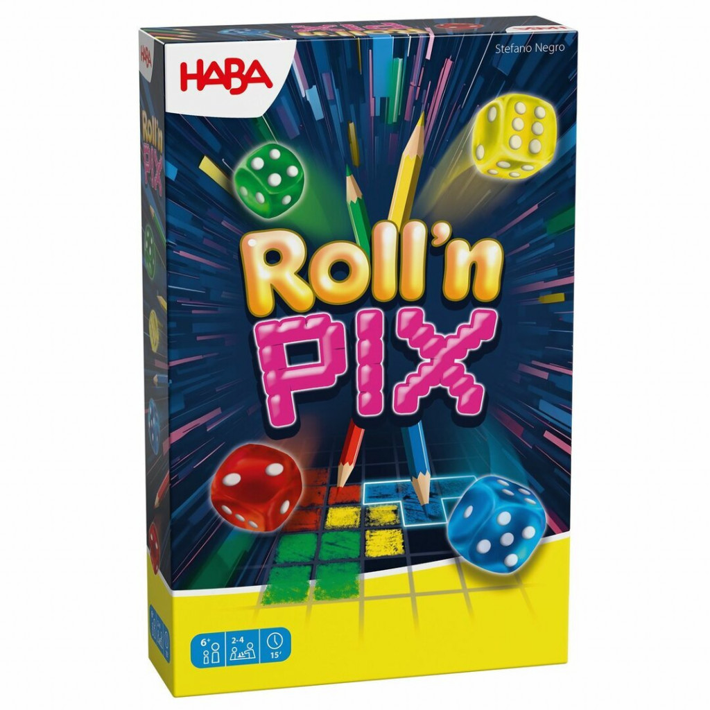 Haba Spoločenská hra pr deti Roll'n Pix od 6 rokov