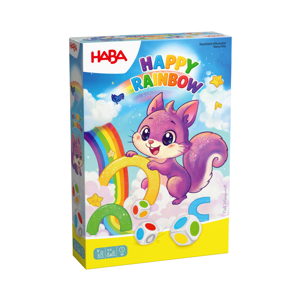 Haba Spoločenská hra pre deti Happy Rainbow od 3 rokov