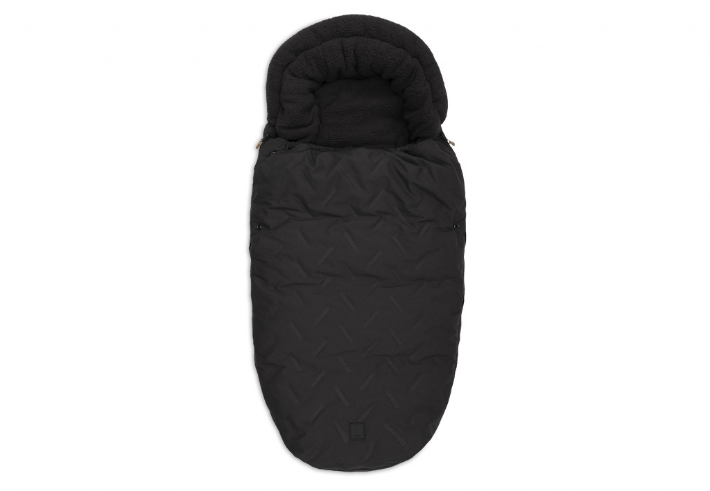 Jollein Fusak do kočárku Embossed Nearly Black