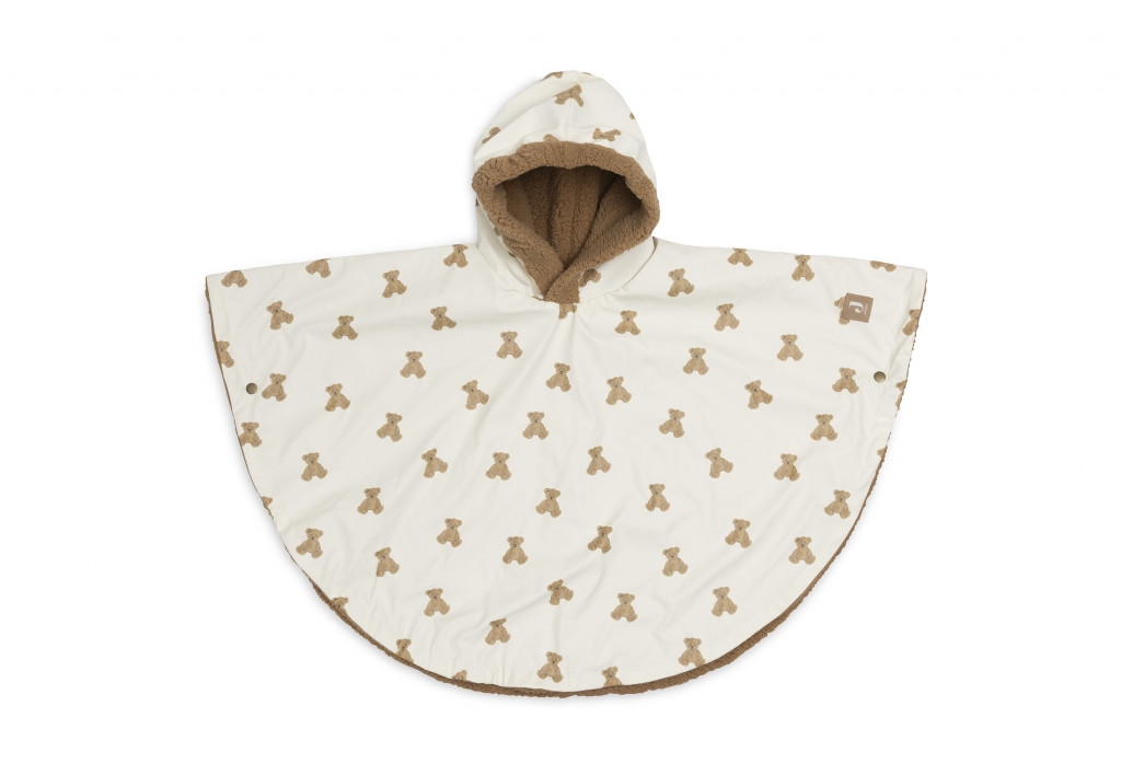 Jollein Pončo fleece voděodolné Mini Teddy Bear