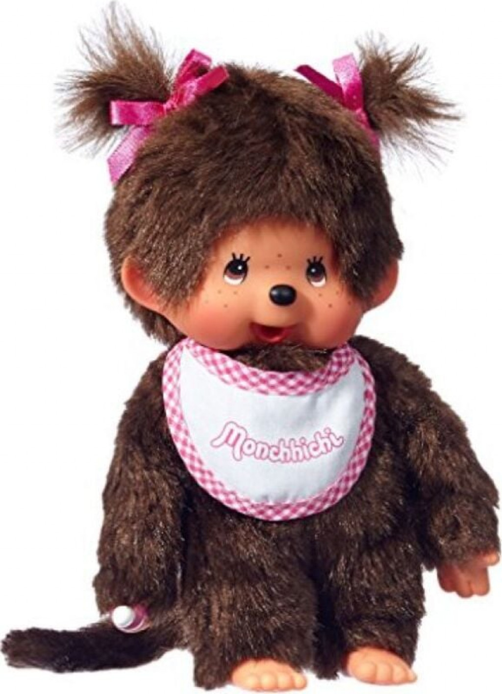 Monchhichi Monchhichi Mončiči dievča s podbradníkom 20 cm