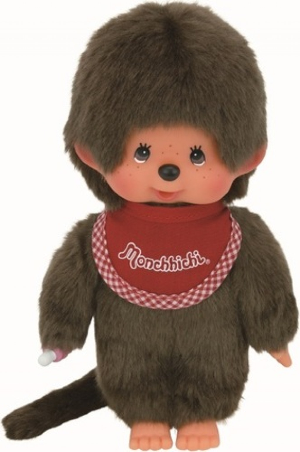 Monchhichi Monchhichi Mončiči chlapec s červeným podbradníkom 20cm