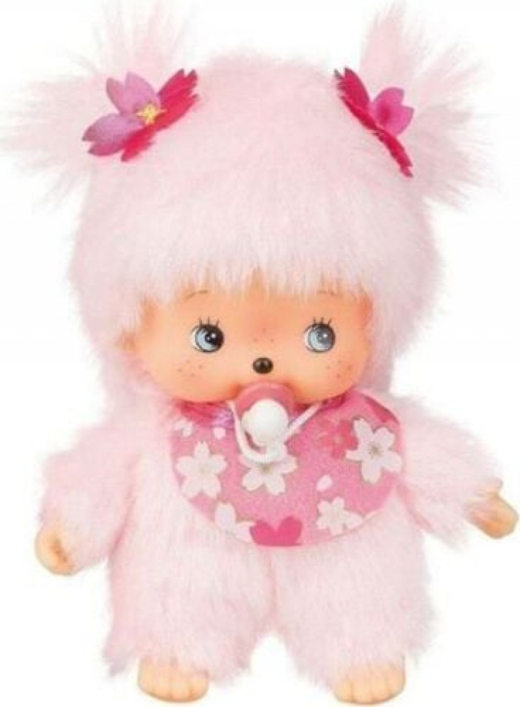 Monchhichi Monchhichi Bebiči dievča ružové Sakura s cumlíkom 15cm
