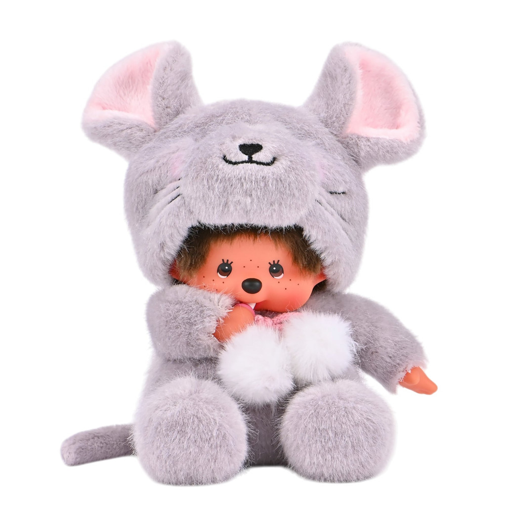 Monchhichi Monchhichi Mončiči animal collection Myš 20cm