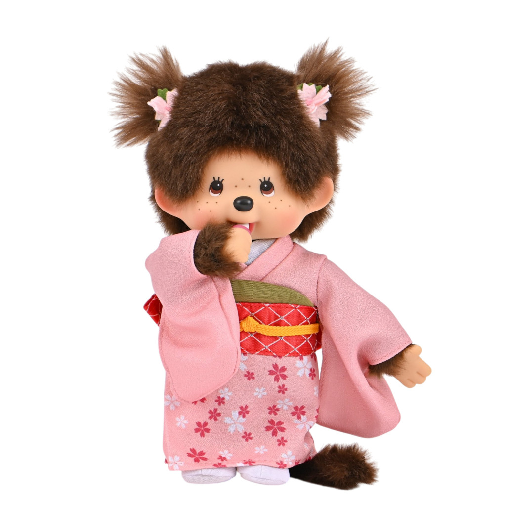 Monchhichi Monchhichi Mončiči dievča Sakura v kimone 20 cm