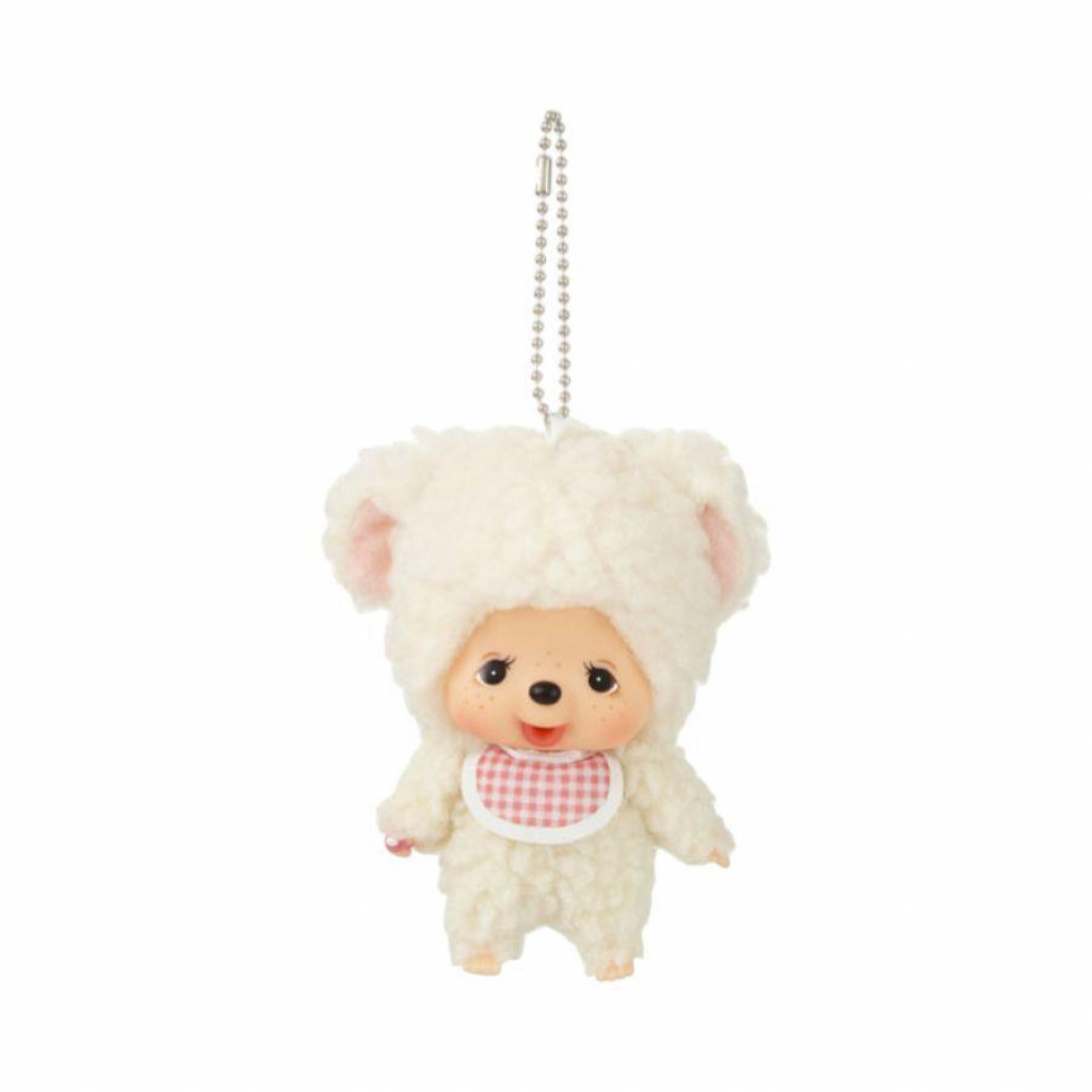 Monchhichi Monchhichi Mončiči friends Chamu Big Head kľúčenka 10cm