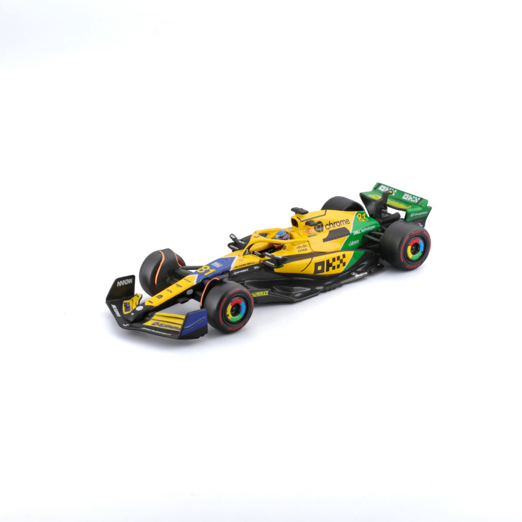 Bburago Bburago - RACE Formula F1, McLaren F1 Team MCL38 (2024), 81 O. Piastri - Senna Edition, 1:43