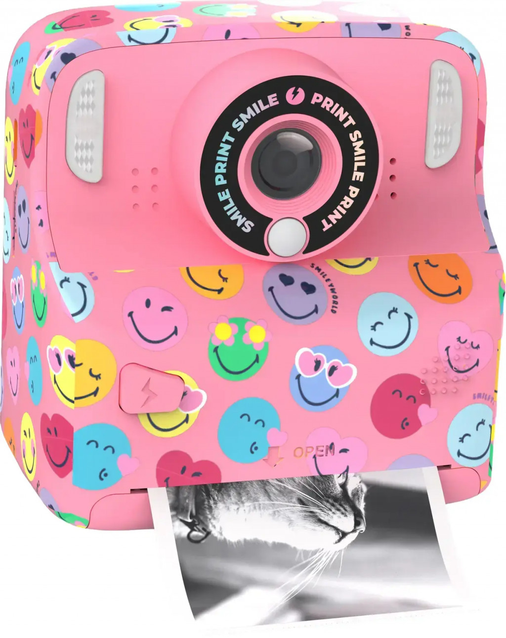 MOB Detský fotoaparát MOB Pixismiley Printing Camera - ružová