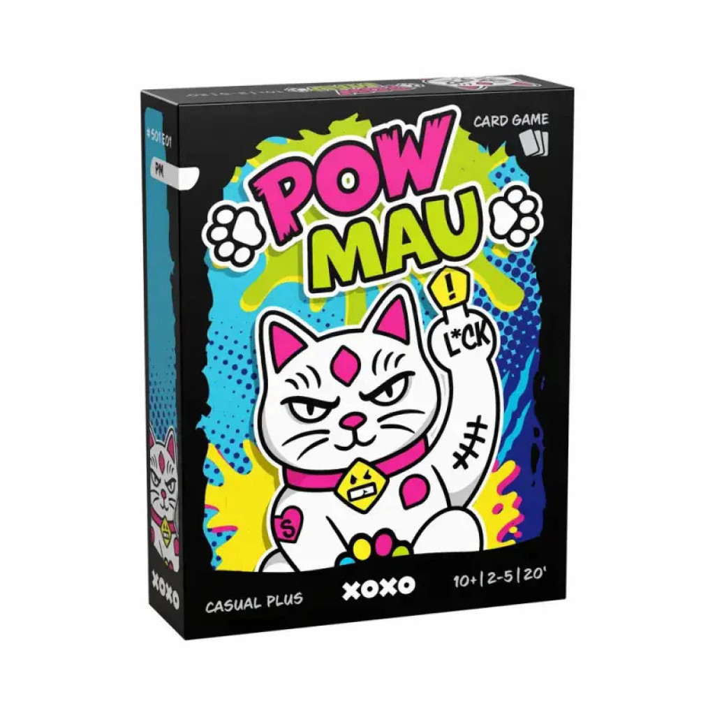 Haba Kartová hra XOXO Pow Mau s japonskou a pop-art tematikou