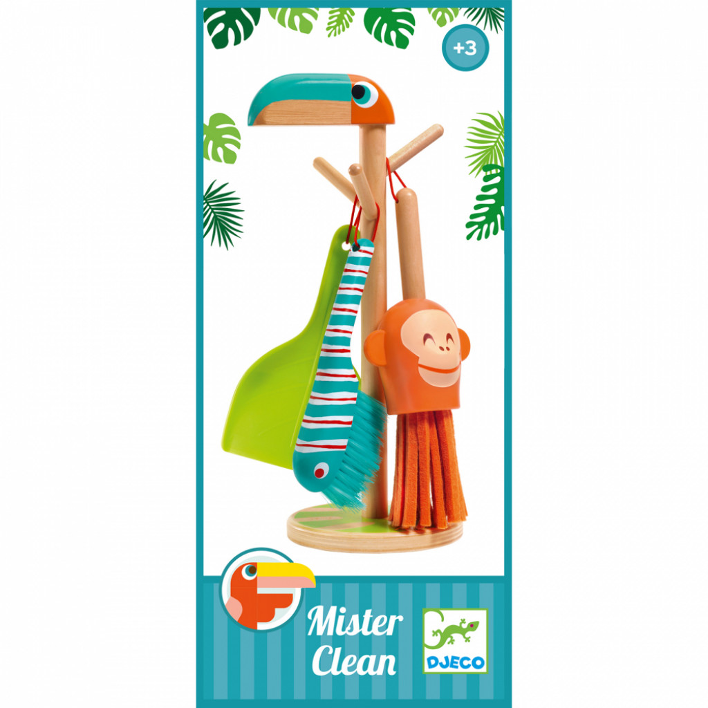 DJECO Sada na zametanie – Mister Clean