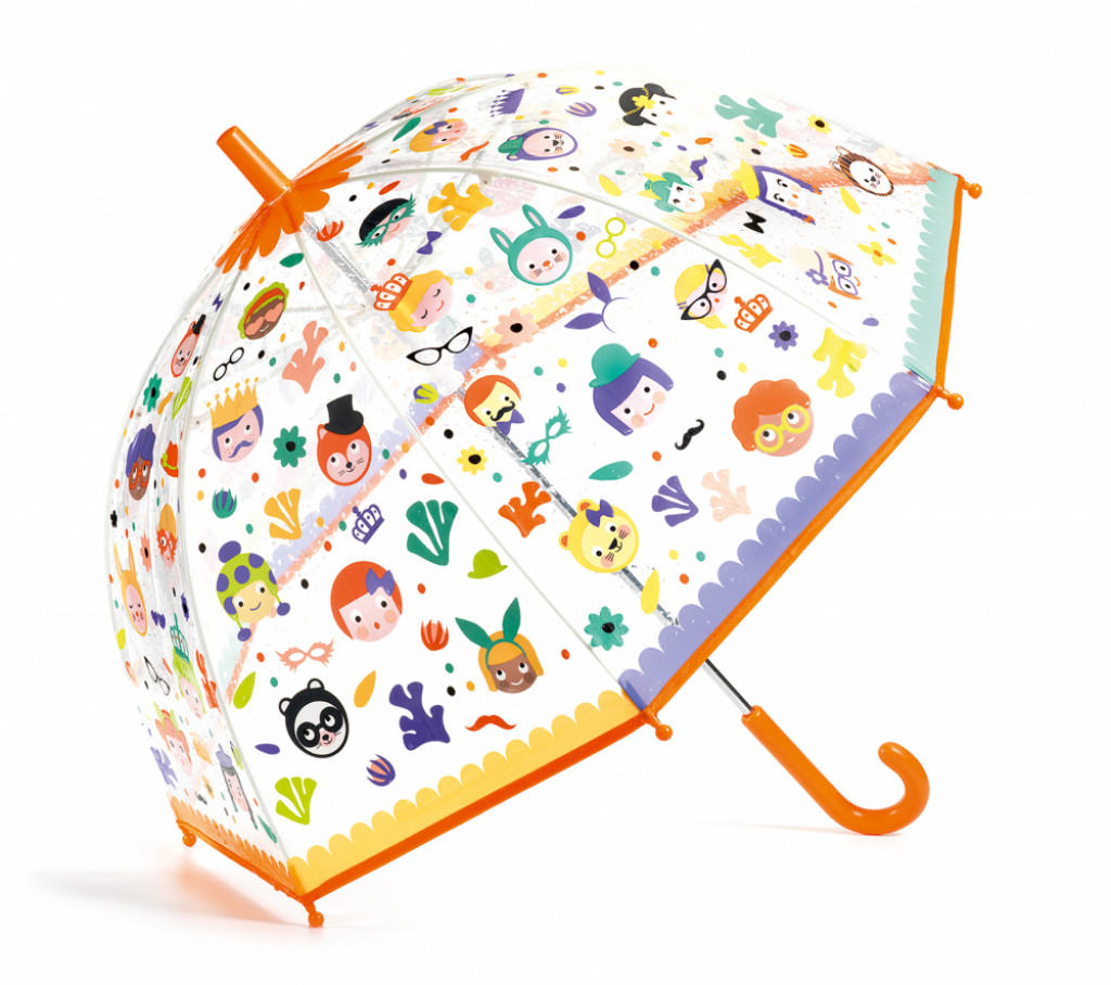 DJECO Tváričky: magický dáždnik (70 cm priemer)