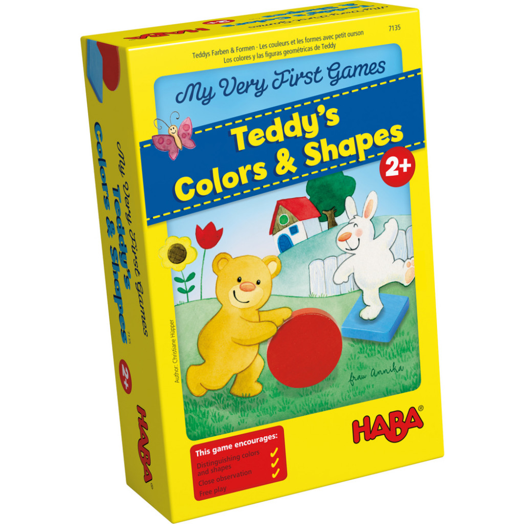 Haba Moja prvá hra Teddy farby a tvary