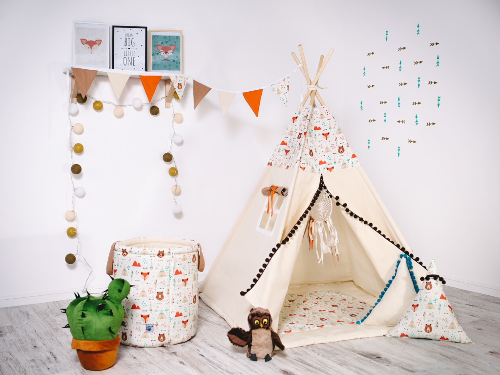 Elis design Teepee stan set Môj priateľ myšiak variant: standard