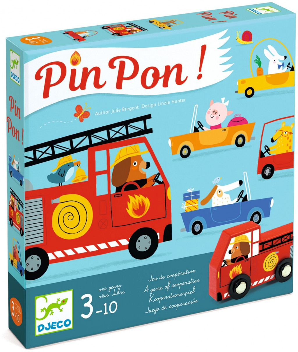 DJECO Horí, horí! (Pin Pon!): kooperatívna stolová hra