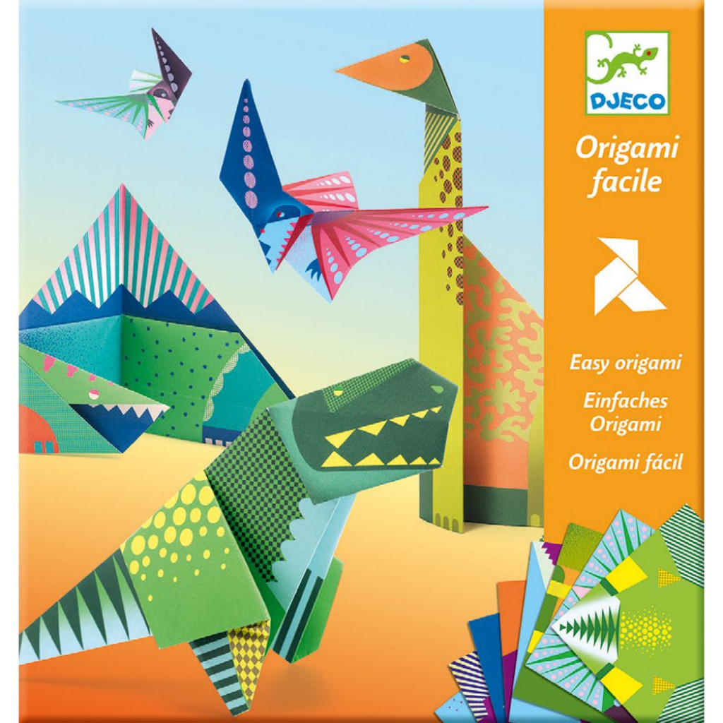 DJECO Origami: Dinosaury