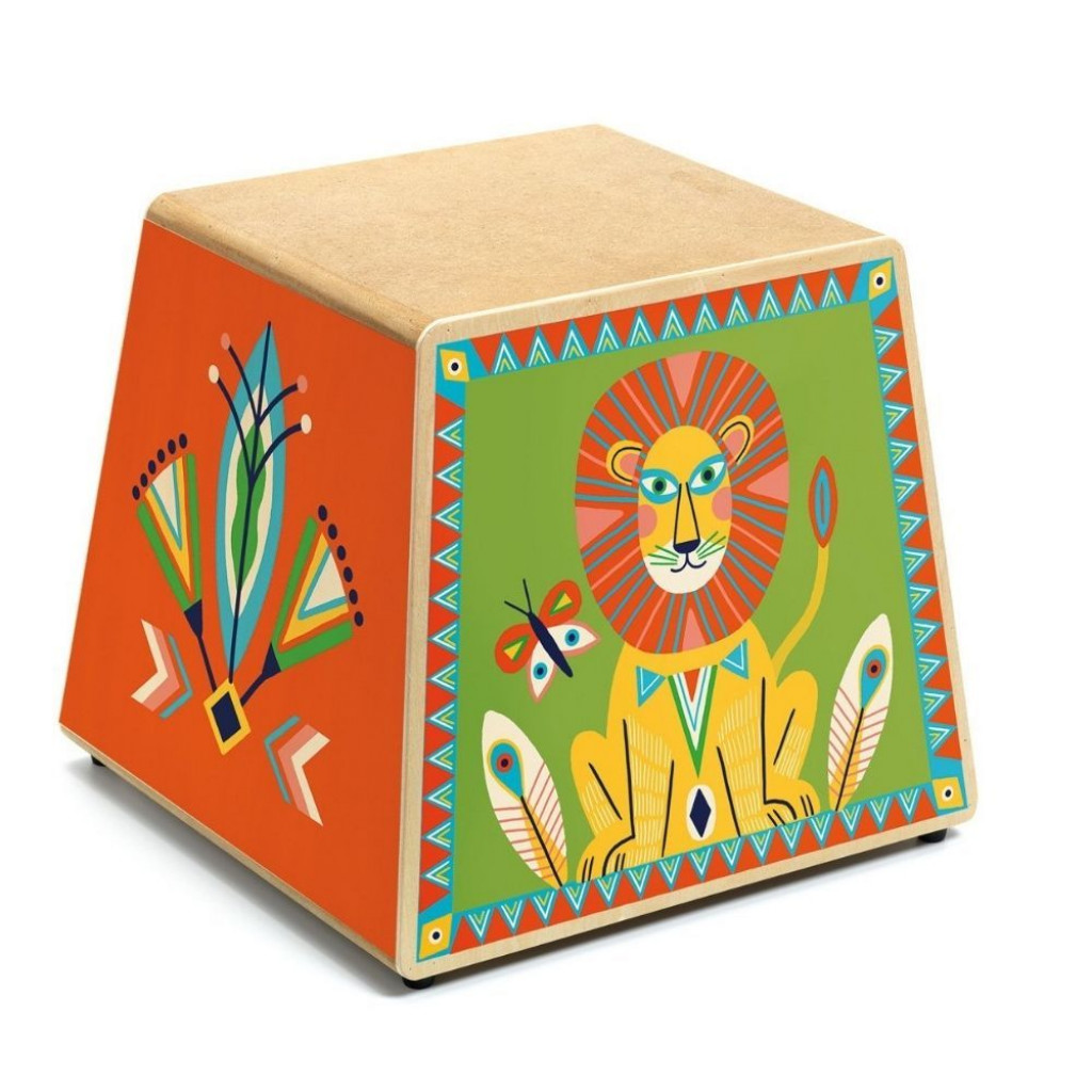 DJECO Animambo – Cajon - drevený bubon