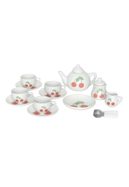 Porcelánový čajový set Čerešňa - Poškodená krabica