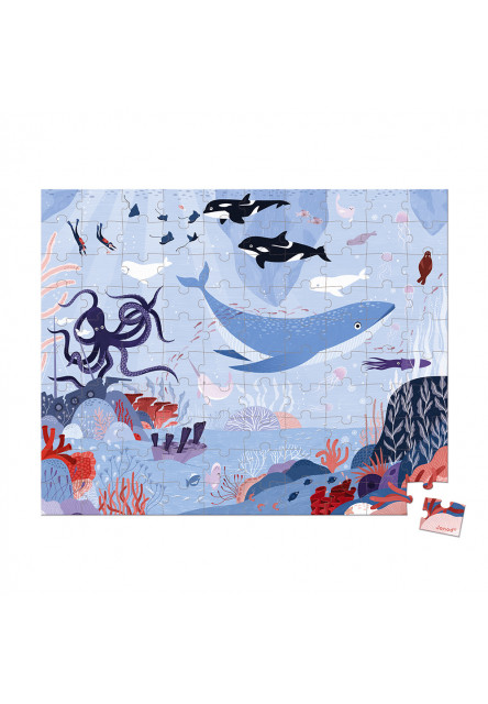 Puzzle Ľadový oceán 100 ks - Poškodené