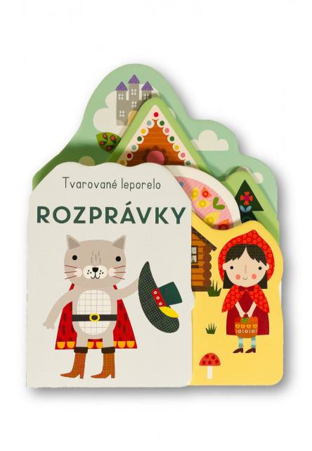 Tvarované leporelo - Rozprávky - Poškodený bok