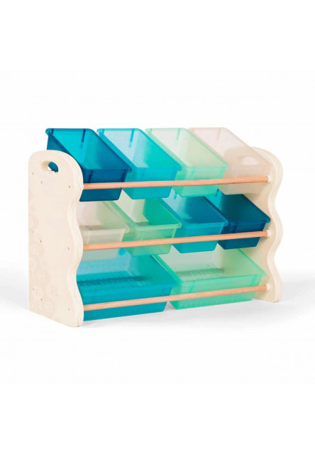 Organizér na hračky s ukladacími boxami