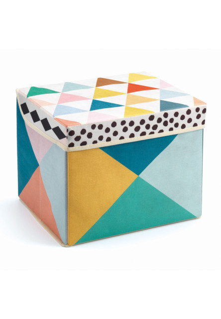 Geometria: úložný a sedací box na hračky