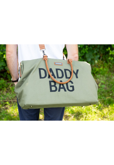 Prebaľovacia taška Daddy Bag Big Canvas Khaki