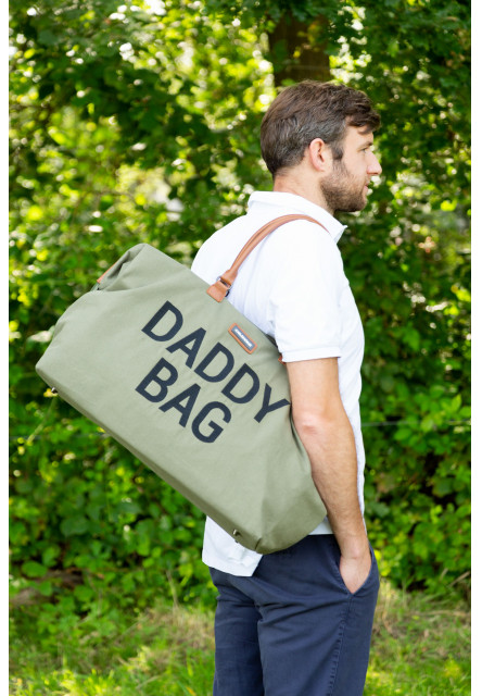 Prebaľovacia taška Daddy Bag Big Canvas Khaki