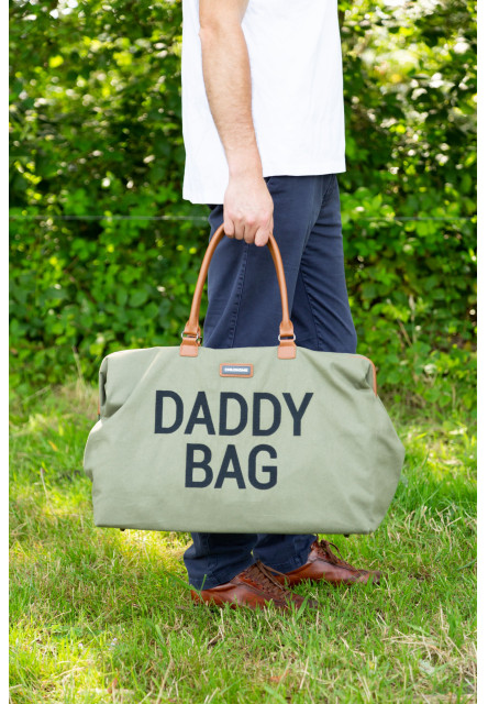 Prebaľovacia taška Daddy Bag Big Canvas Khaki